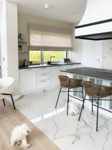 Rolety rzymskie w kuchni Kraków